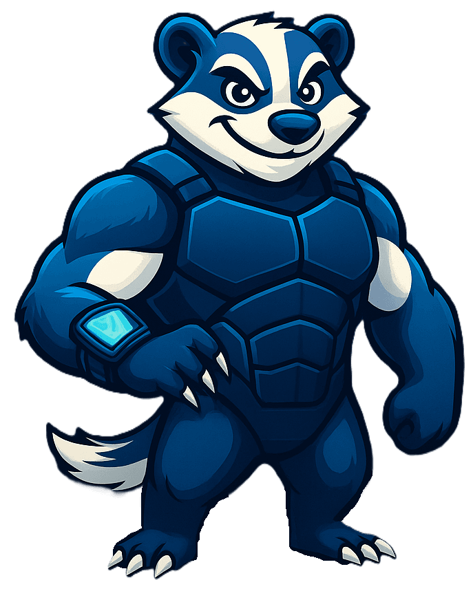 Goalbadger mascot ready to help you sign in